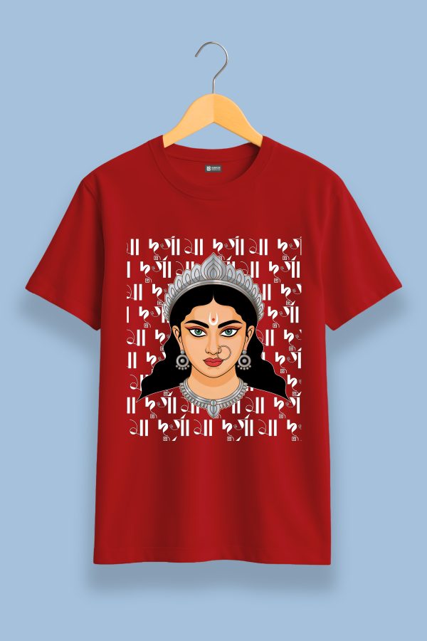 maa durga unisex t shirt | regular fit men