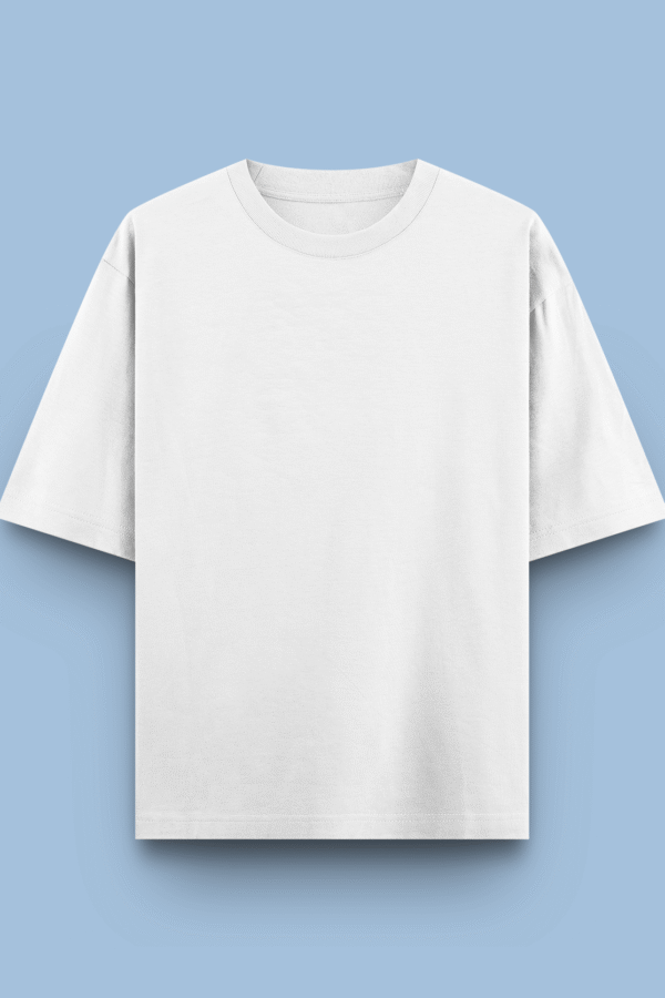 white plain solid tees | oversized fit men