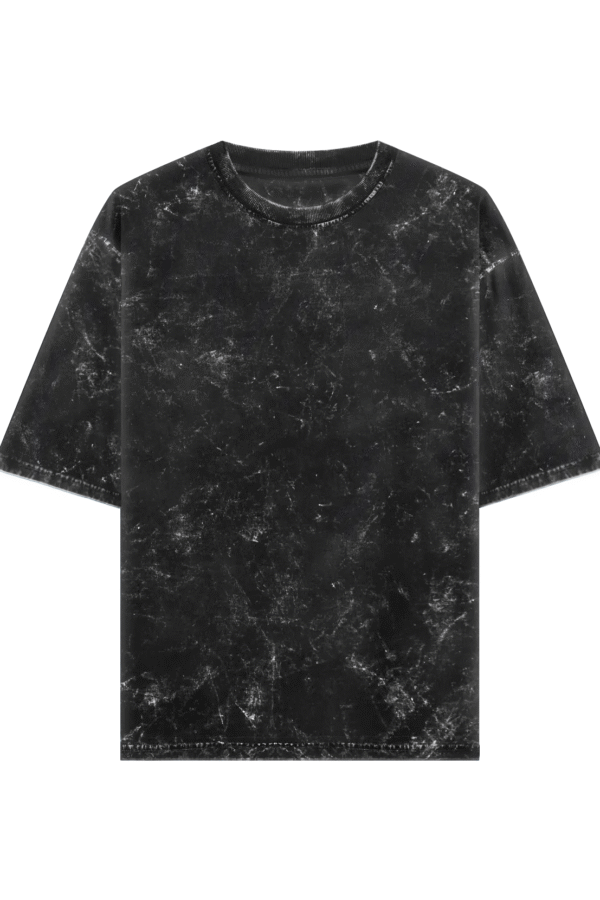 unisex dust pattern oversized t shirt | oversized fit man