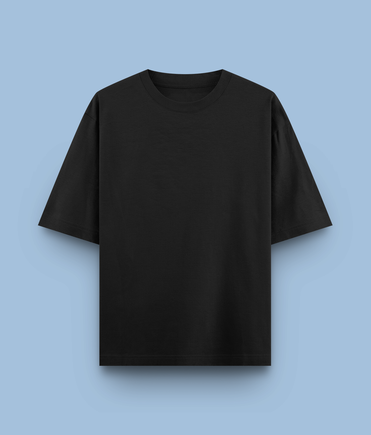 black plain solid tees | oversized fit men black plain solid tees | oversized fit men