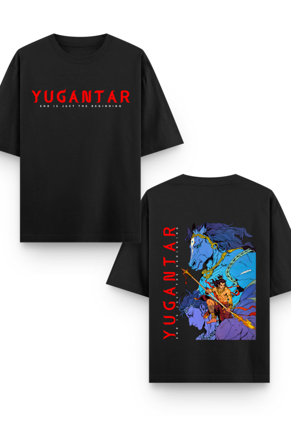 yugantar unisex tees both side | oversize fit man