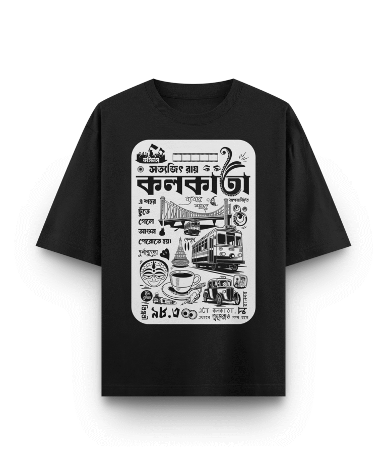 kolkata vibes – where culture meets style | oversized fit men