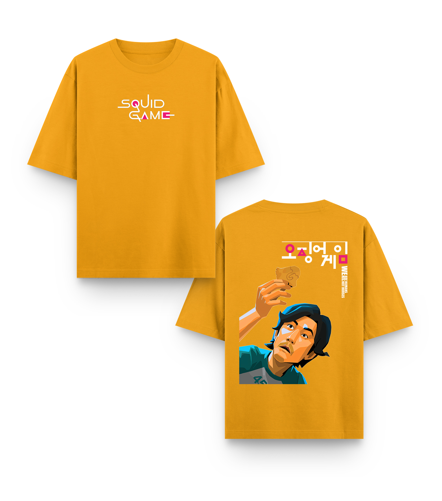 squid game unisex tess both side | oversize fit man squid game unisex tess both side | oversize fit man