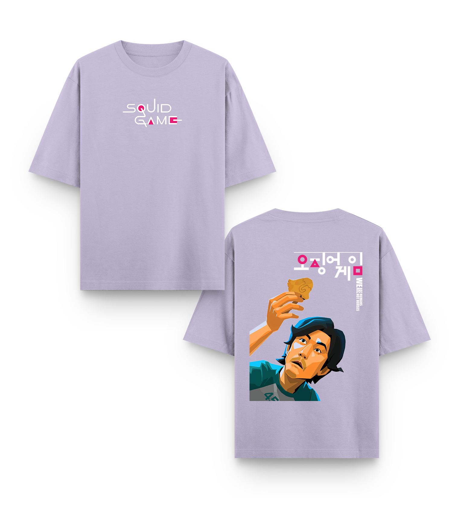 squid game unisex tess both side | oversize fit man squid game unisex tess both side | oversize fit man