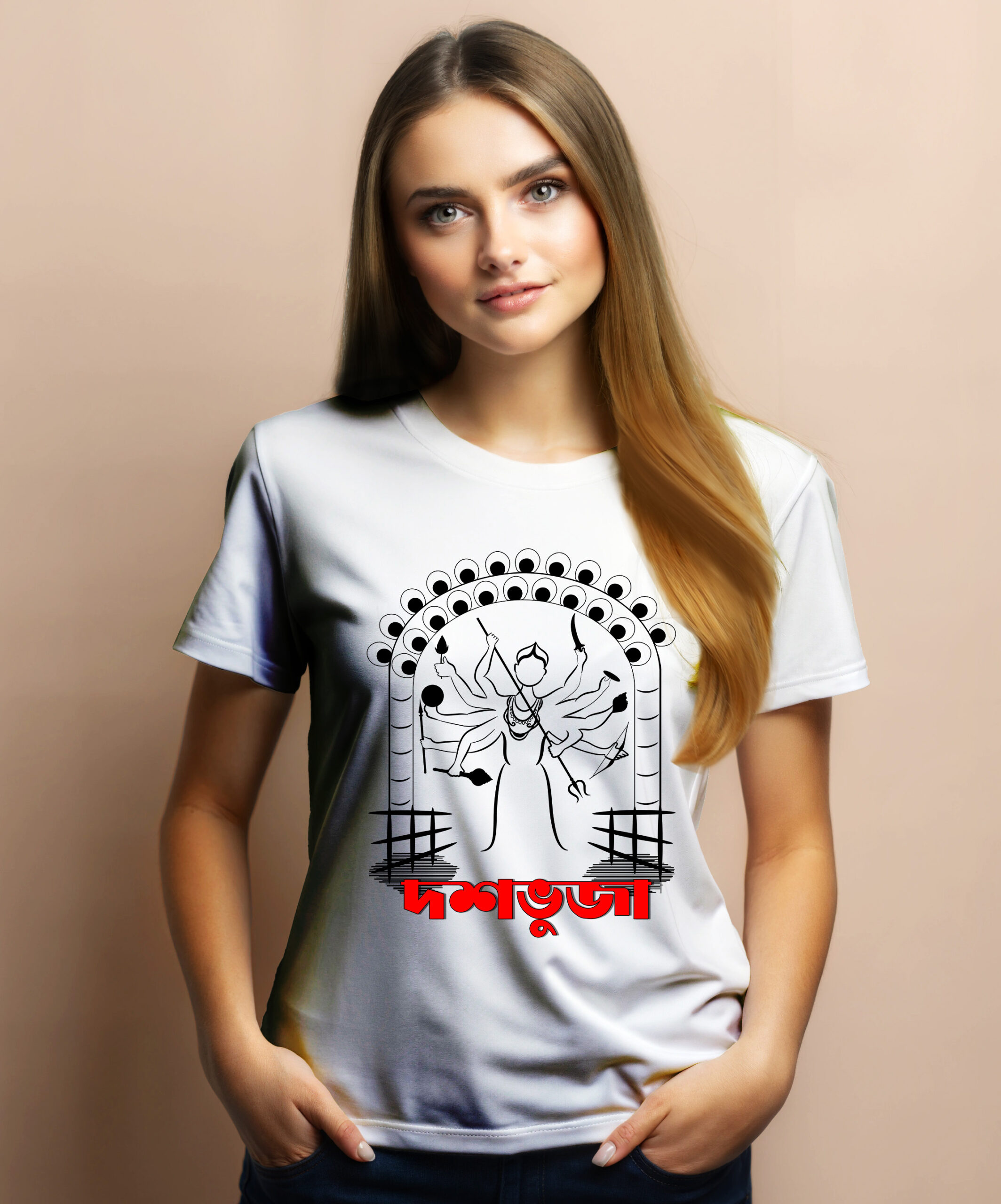 dashabhuja tees | regular fit woman dashabhuja tees | regular fit woman