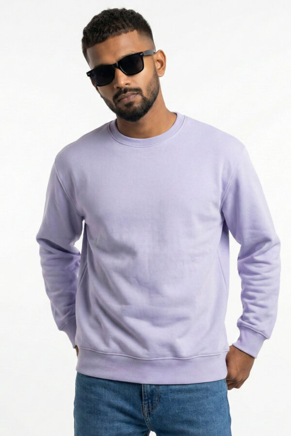 Home lavender sweatshirt